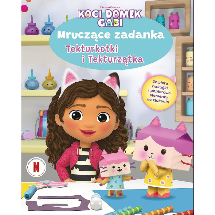 Mruczące zadanka Tekturkotki i Tekturzątka. Koci Domek Gabi | Polska Półka