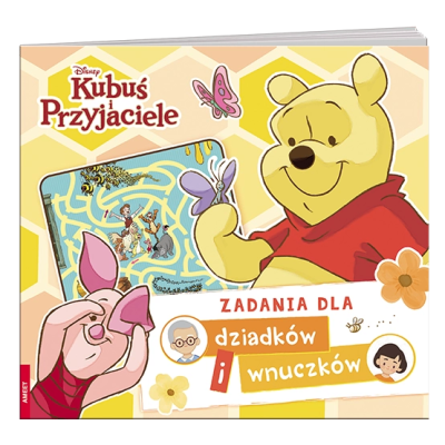 Disney Kubuś i przyjaciele Zadania dla dziadków i wnuczków DIW-9101 | Polska Półka