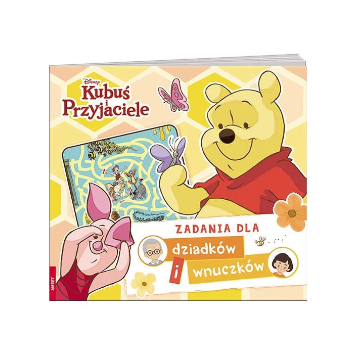 Disney Kubuś i przyjaciele Zadania dla dziadków i wnuczków DIW-9101 | Polska Półka