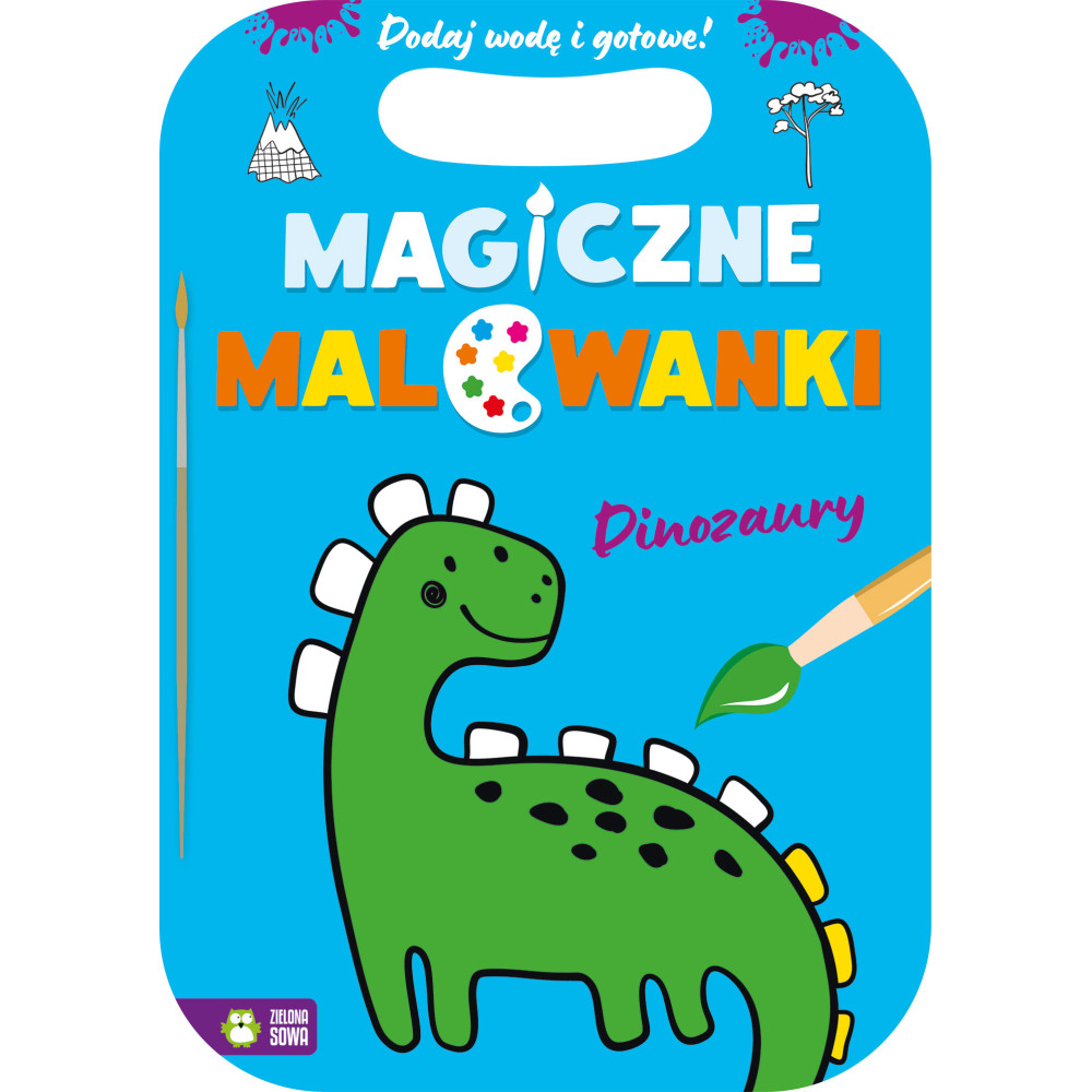 Dinozaury. Magiczne malowanki | Polska Półka