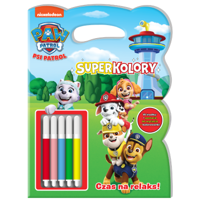 Czas na relaks. Psi Patrol. SuperKolory | Polska Półka