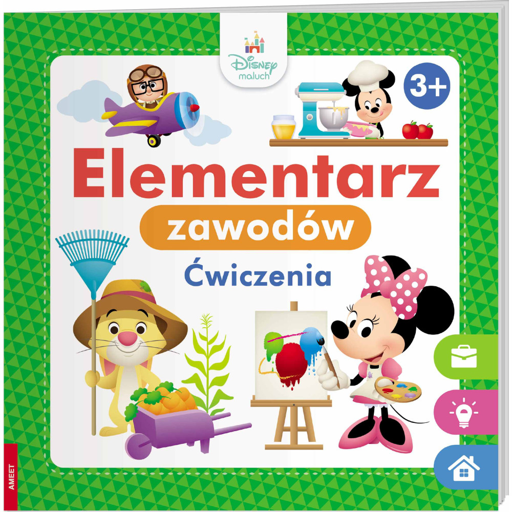 Disney Maluch Elementarz zawodów ćwiczenia HOP-9206 | Polska Półka