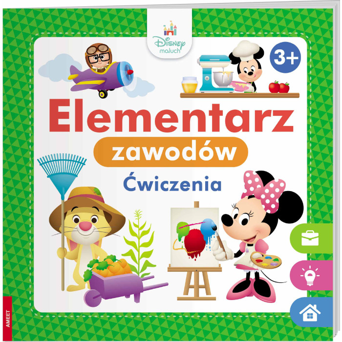 Disney Maluch Elementarz zawodów ćwiczenia HOP-9206 | Polska Półka