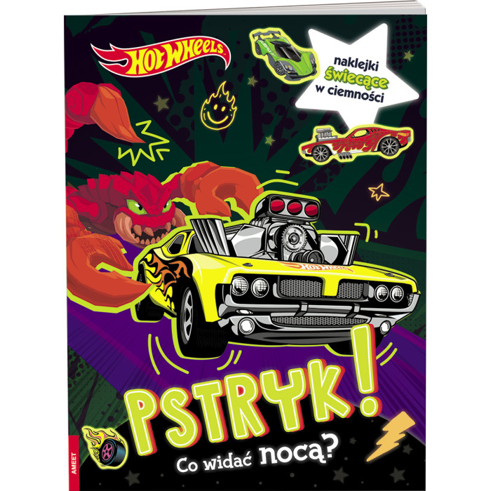 Mattel Hot Wheels. Pstryk! Co Widać Nocą? | Polska Półka