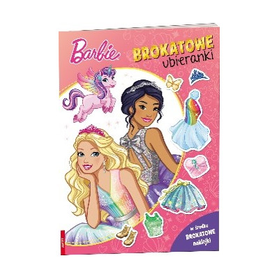 Barbie Brokatowe ubieranki SDLB-1403 | Polska Półka