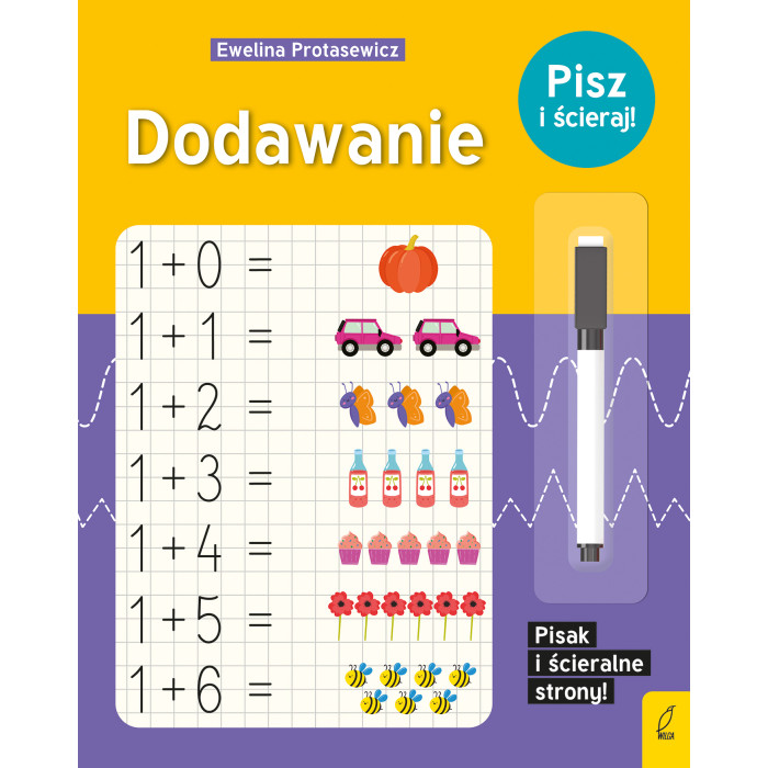 Dodawanie. Pisz i ścieraj! | Polska Półka