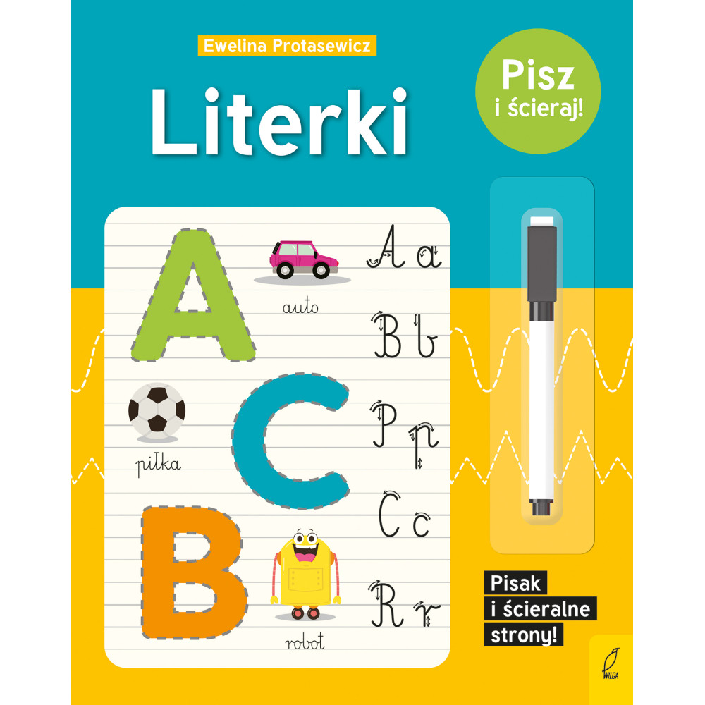 Literki. Pisz i ścieraj! | Polska Półka