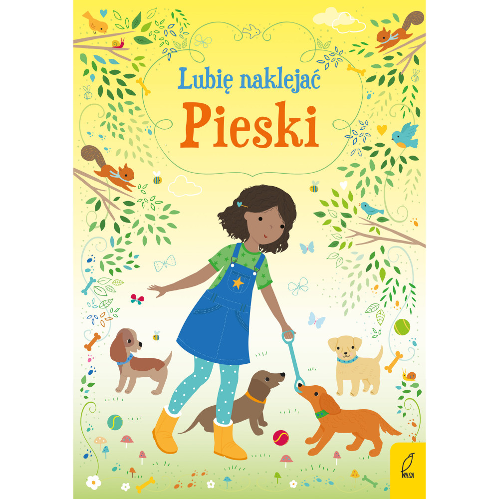 Pieski. Lubię naklejać | Polska Półka