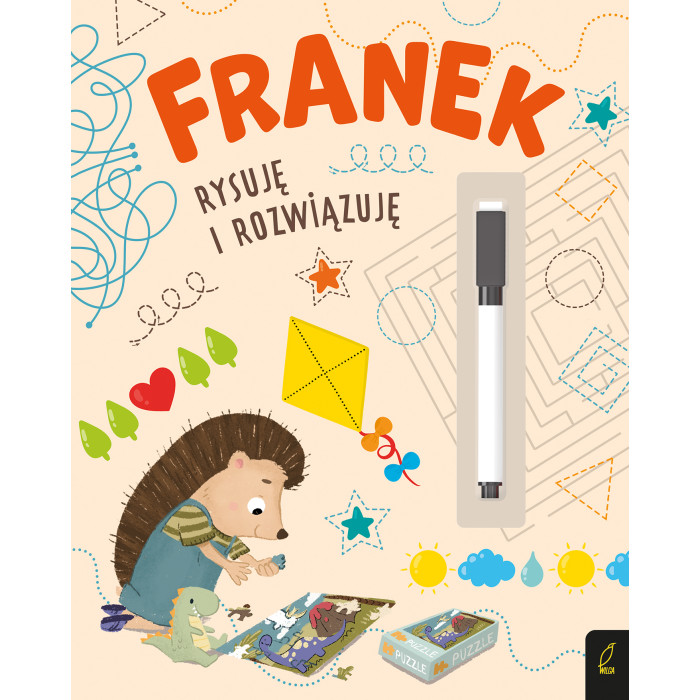 Franek rysuję i rozwiązuję. Jeżyk Franek | Polska Półka