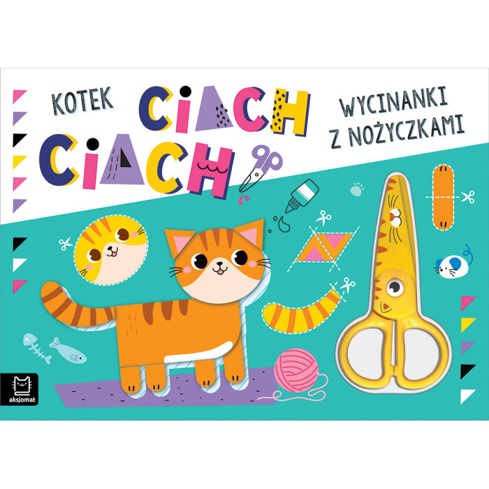 Kotek ciach, ciach! Wycinanki z nożyczkami | Polska Półka