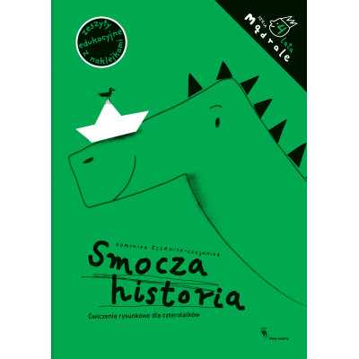 Smocza historia. Ćwiczenia rysunkowe dla czterolatków. Mądrale | Polska Półka