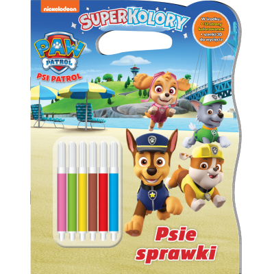 Psie sprawki. Psi Patrol. Superkolory | Polska Półka