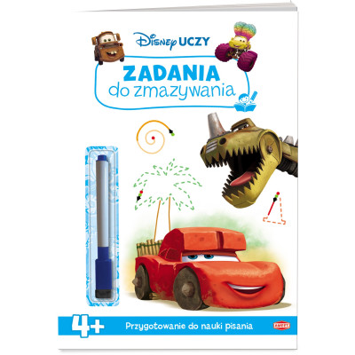 Disney Auta w trasie Zadania do zmazywania UPTC-9308 | Polska Półka