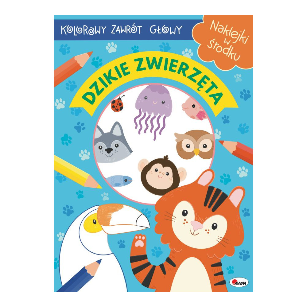 Dzikie zwierzęta. Kolorowy zawrót głowy | Polska Półka