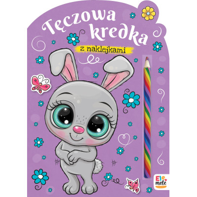 Królik. Tęczowa kredka | Polska Półka
