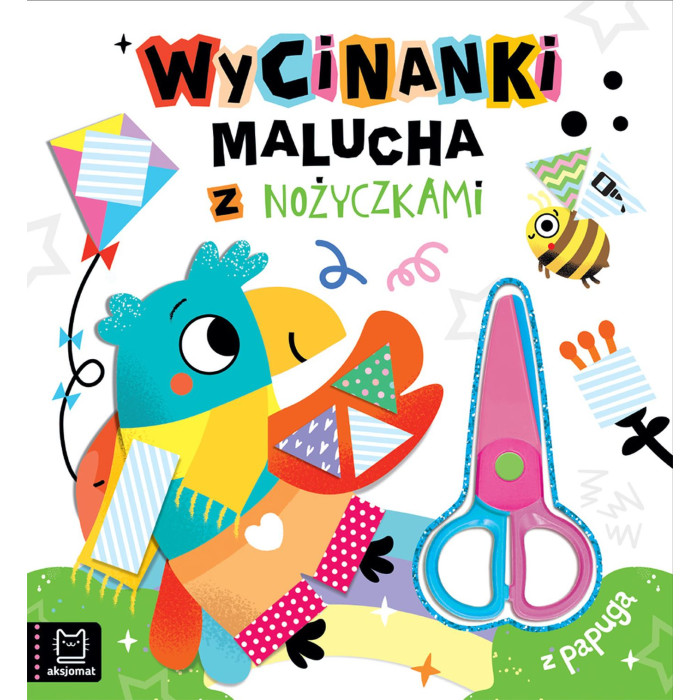 Wycinanki z nożyczkami z papugą | Polska Półka