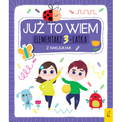 Elementarz 3-latka z naklejkami. Już to wiem | Polska Półka