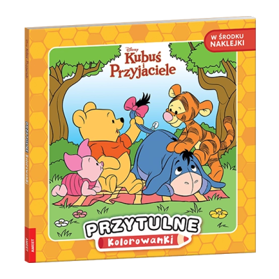 Disney Kubuś i przyjaciele Przytulne kolorowanki COZ-9101 | Polska Półka