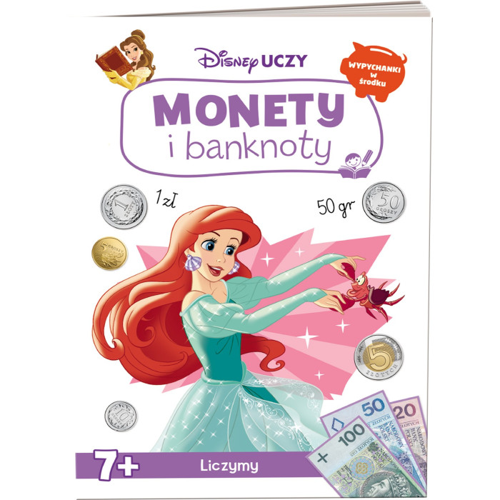 Disney uczy Księżniczka Monety i banknoty UPZ-9304 | Polska Półka