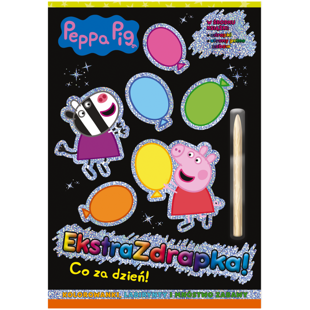 Co za dzień! Świnka Peppa. Ekstrazdrapka | Polska Półka