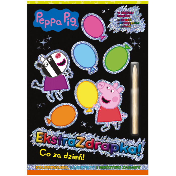 Co za dzień! Świnka Peppa. Ekstrazdrapka | Polska Półka