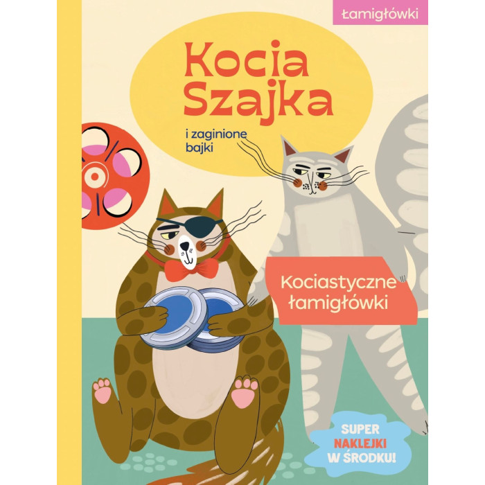 Kocia Szajka i zaginione bajki. Kociastyczne łamigłówki. Kocia Szajka | Polska Półka