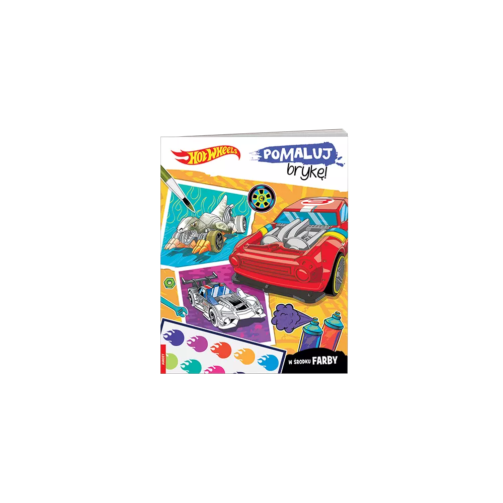 Hot Wheels Pomaluj brykę! MAK-1601 | Polska Półka