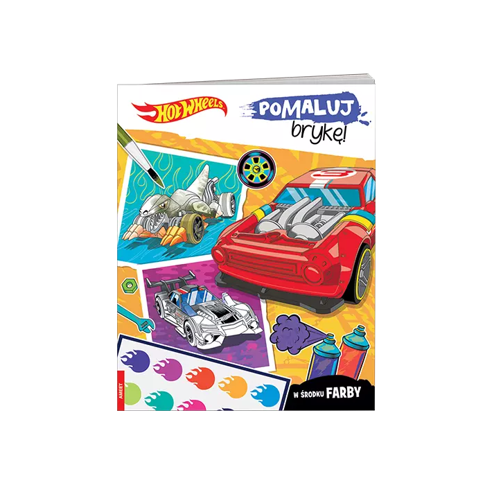 Hot Wheels Pomaluj brykę! MAK-1601 | Polska Półka