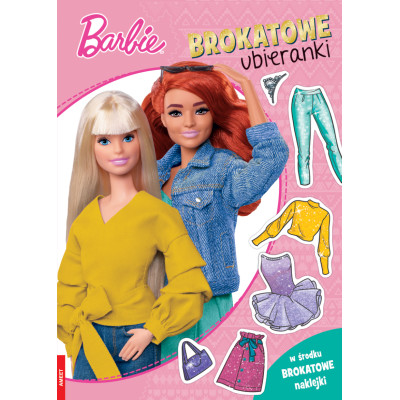 Barbie Brokatowe ubieranki SDLB-1103 | Polska Półka
