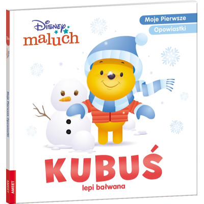 Disney Maluch Moje Pierwsze Opowiastki Kubuś lepi bałwana BOP-9213 | Polska Półka