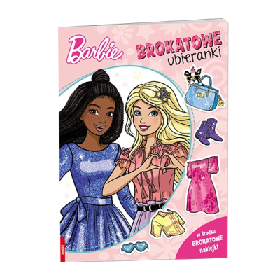 Mattel Barbie Brokatowe ubieranki SDLB-1106 | Polska Półka