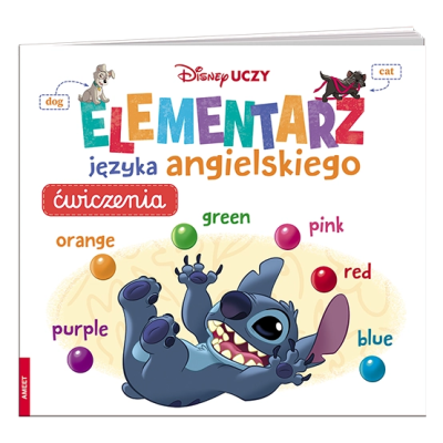 Disney uczy Elementarz języka angielskiego Ćwiczenia UEC-9301 | Polska Półka