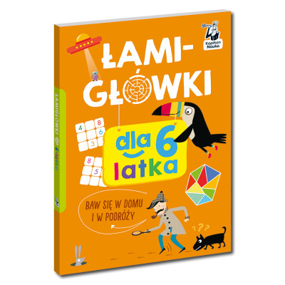 Łamigłówki dla 6-latka. Łamigłówki. Kapitan Nauka | Polska Półka