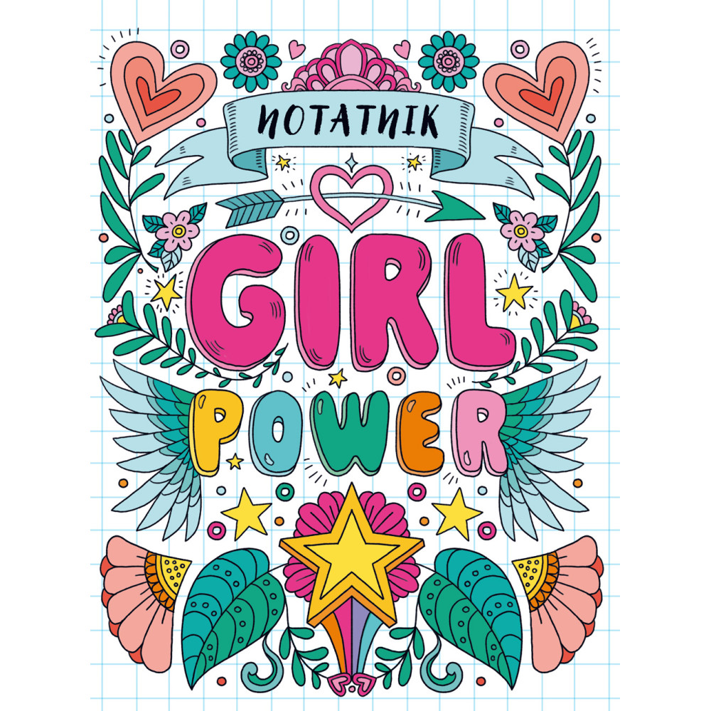 Notatnik. Girl Power | Polska Półka