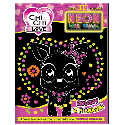 Zabawy z pieskami. Neon. Moc koloru. Chi Chi Love | Polska Półka