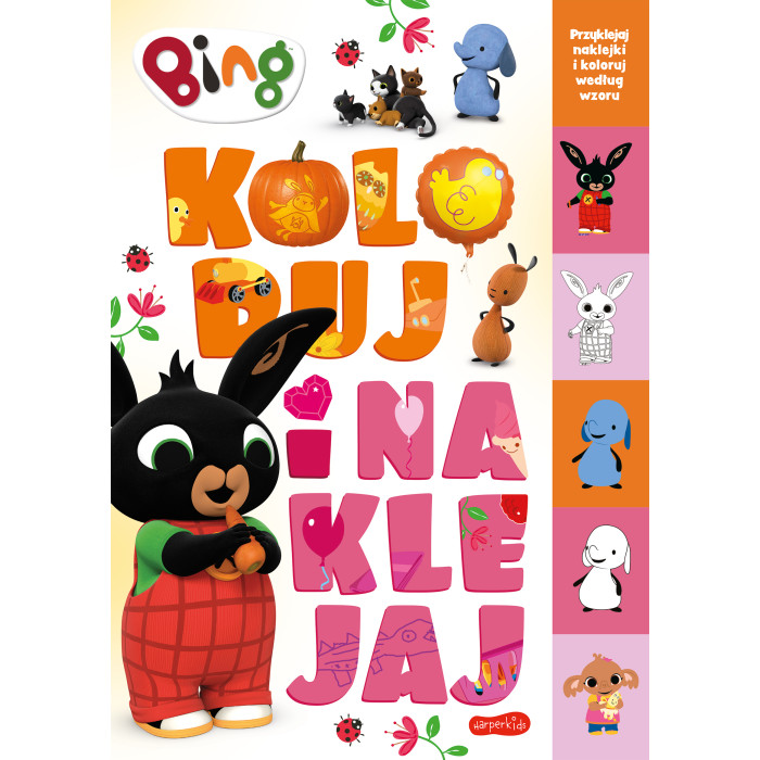 Bing. Koloruj i naklejaj 2 | Polska Półka