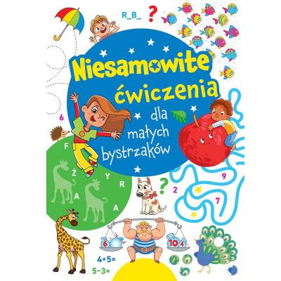 Niesamowite ćwiczenia dla małych bystrzaków. Niebieska | Polska Półka