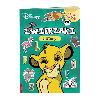 Disney Zwierzęta i litery KOS-9102 | Polska Półka
