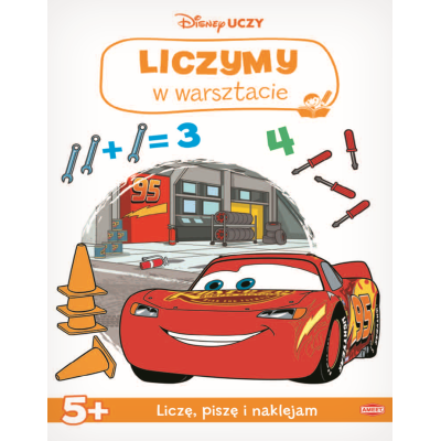 Disney uczy Auta Liczymy w warsztacie | Polska Półka