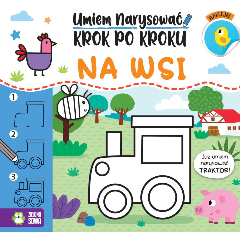 Na wsi. Umiem narysować krok po kroku | Polska Półka