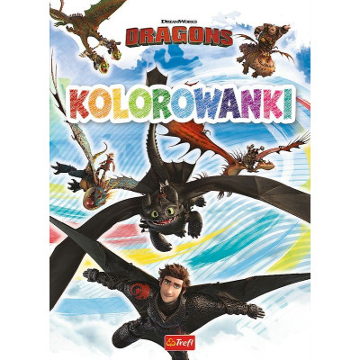 Jak wytresować smoka. Kolorowanki | Polska Półka
