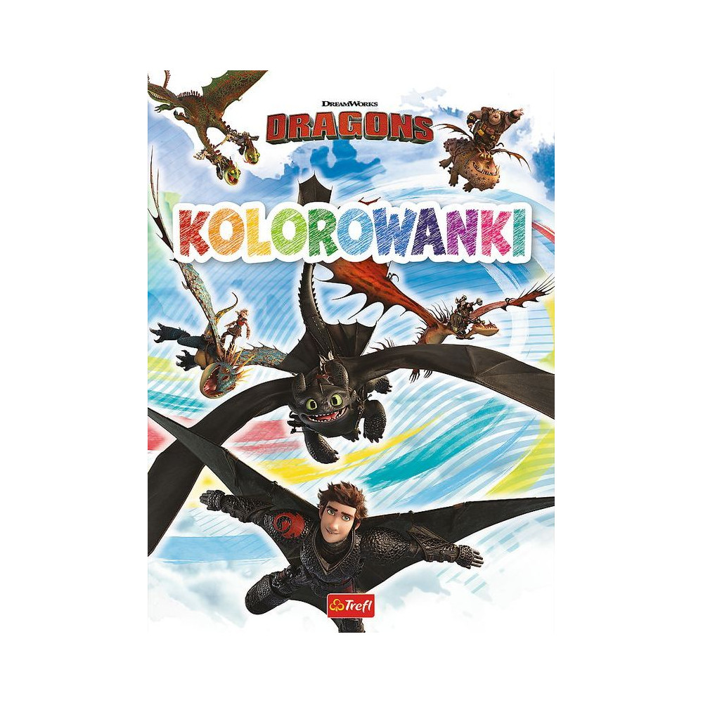 Jak wytresować smoka. Kolorowanki | Polska Półka