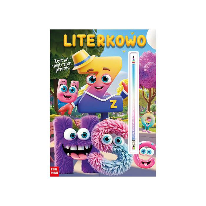 Literkowo z tęczowym ołówkiem | Polska Półka