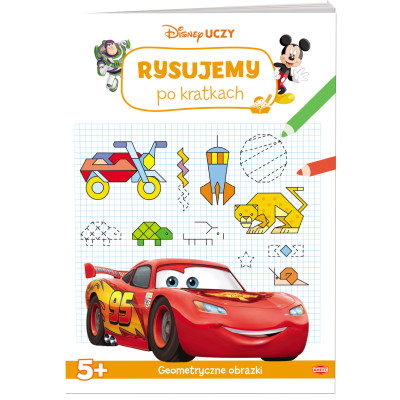 Disney uczy Mix Rysujemy po kratkach UKR-9302 | Polska Półka