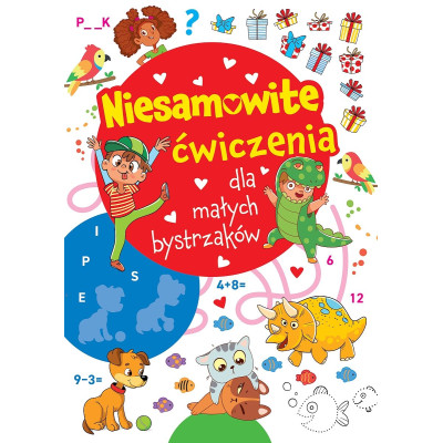 Niesamowite ćwiczenia dla małych bystrzaków. Czerwona | Polska Półka
