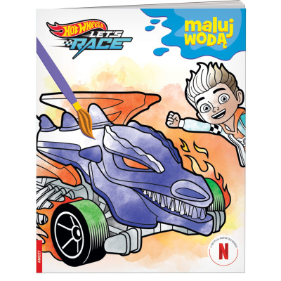 Hot Wheels Maluj wodą MW-1601 | Polska Półka