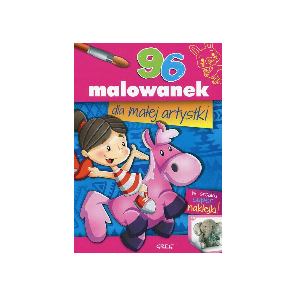 96 malowanek dla małej artystki | Polska Półka