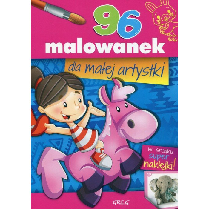 96 malowanek dla małej artystki | Polska Półka