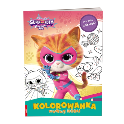 Disney SuperKoty Kolorowanka według kodu KKO-9107 | Polska Półka