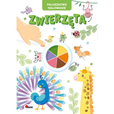 Zwierzęta. Paluszkowe malowanie | Polska Półka